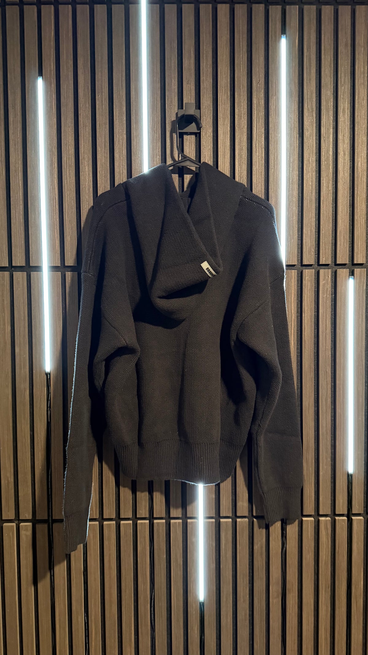 Fear of God Essentials Knit Hoodie Black