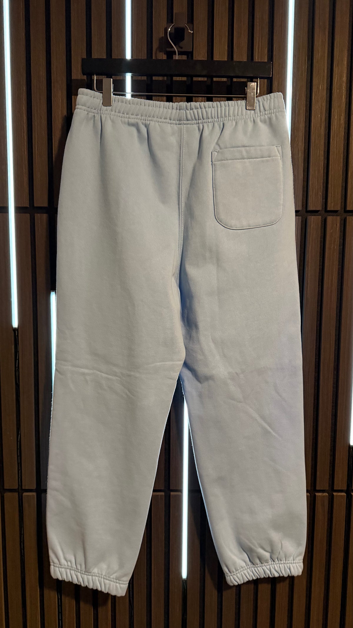 Supreme Satin Appliqué Sweatpant Light Blue