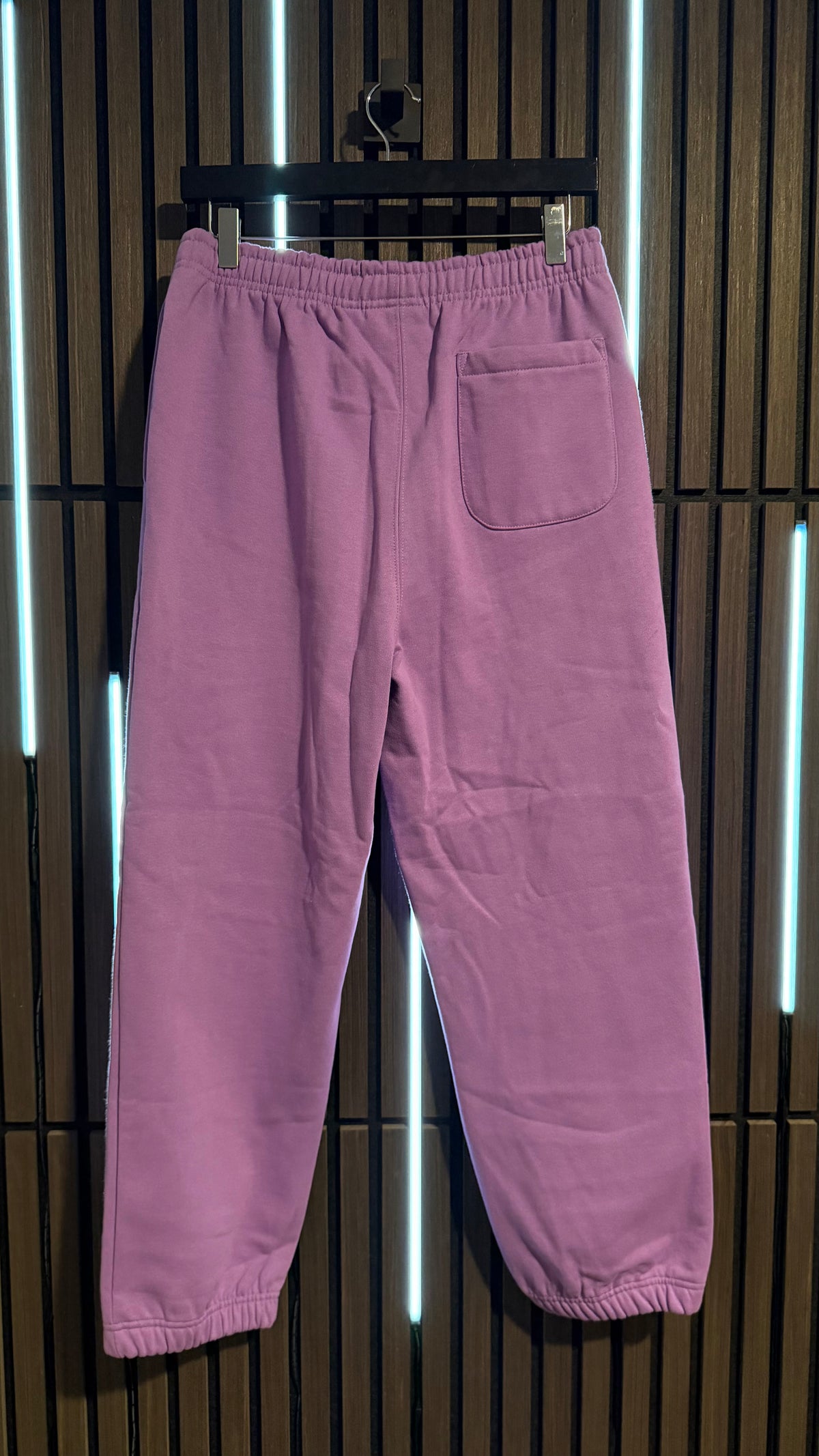 Supreme Satin Appliqué Sweatpant Purple