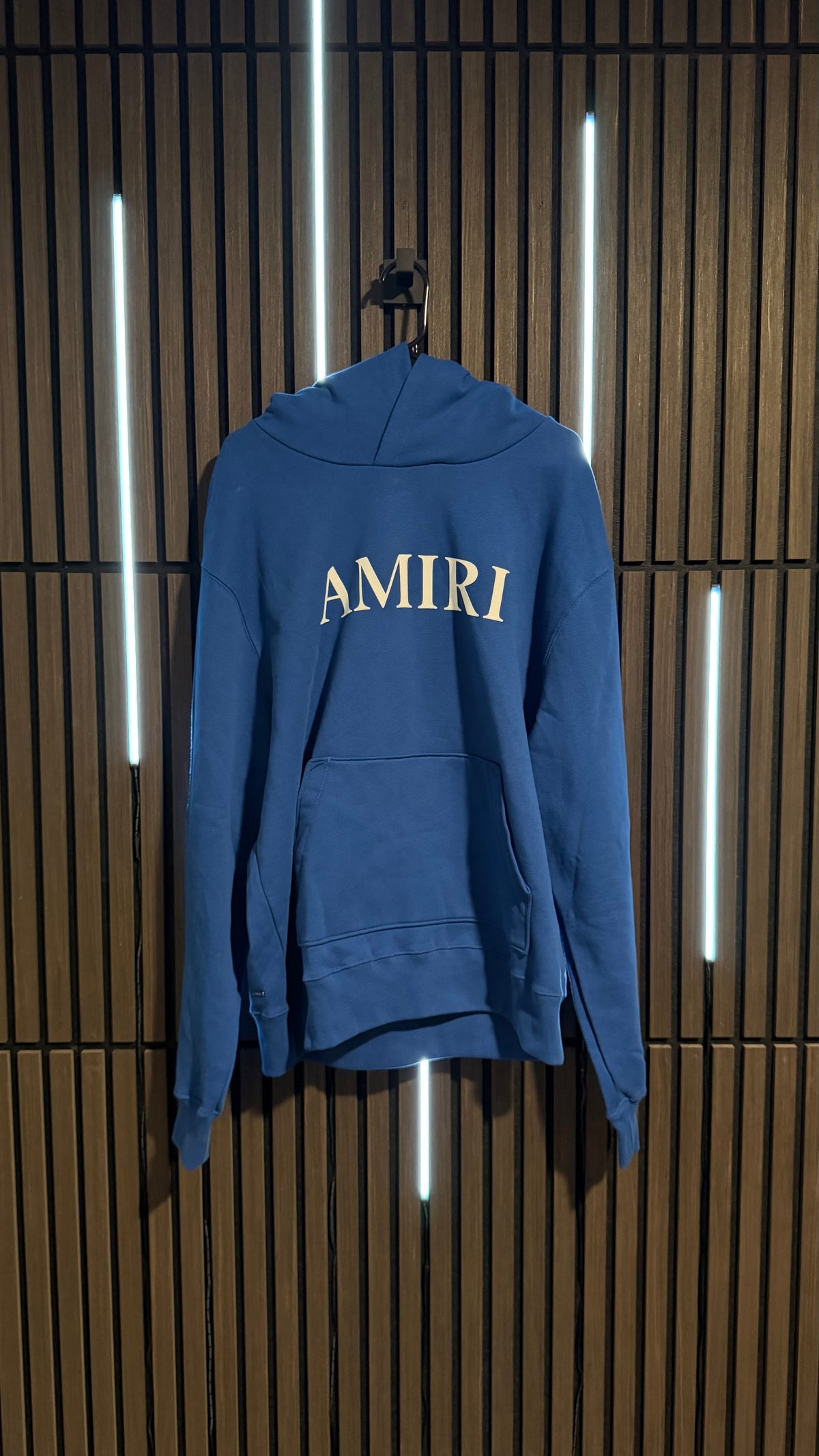 Amiri Core Logo Hoodie Blue