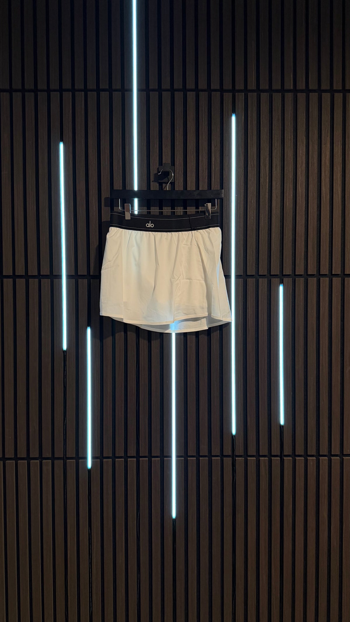 Alo Yoga Match Point Tennis Skirt White