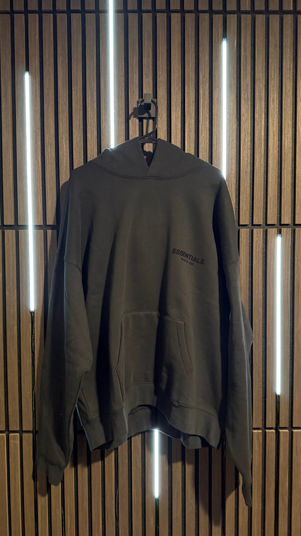 Fear of God Essentials Hoodie Tonal Black
