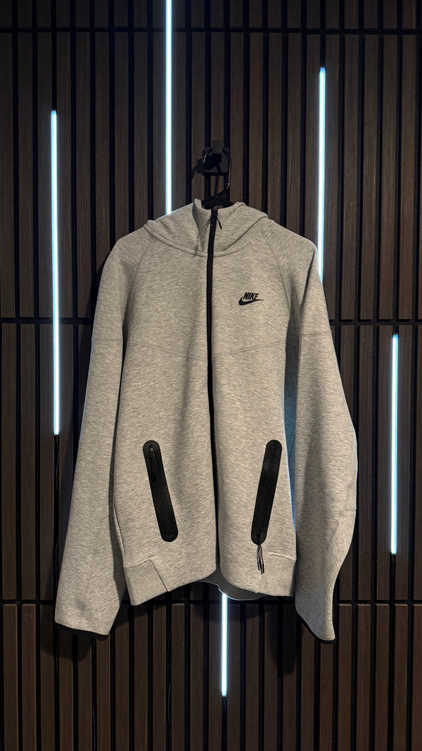 Nike Tech Fleece Windrunner Full-Zip Hoodie Dark Grey Heather