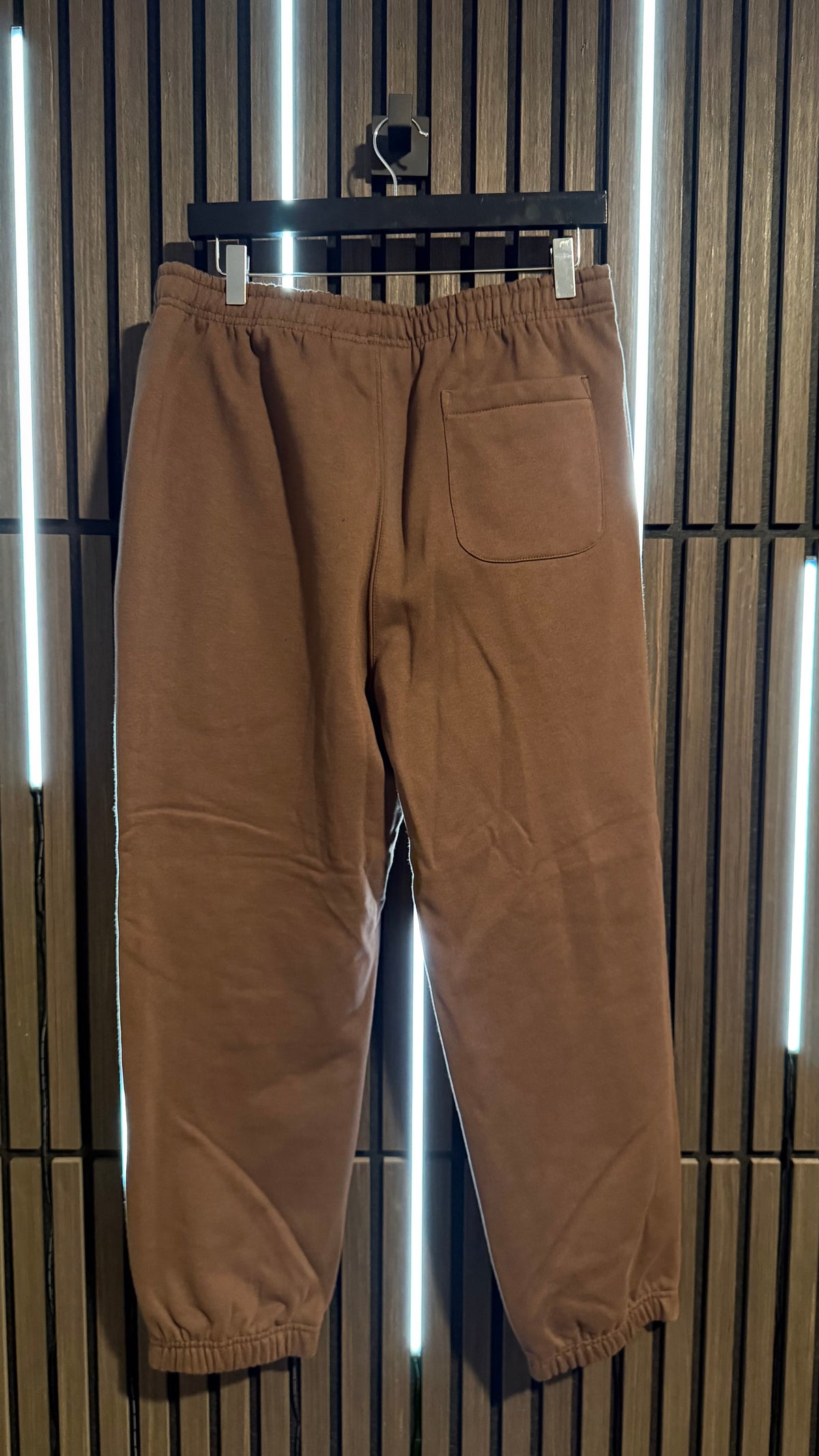 Supreme Satin Appliqué Sweatpant Brown
