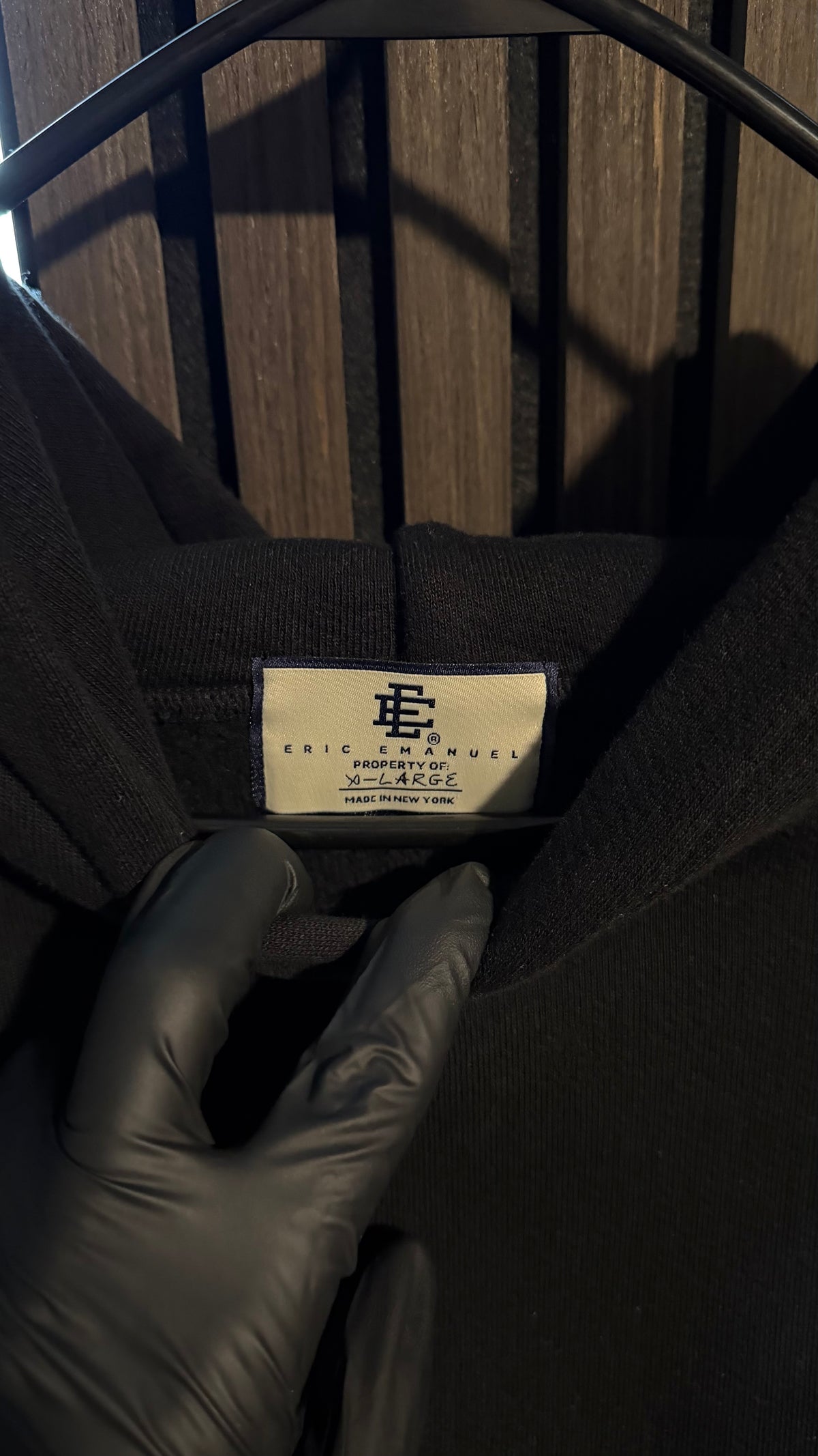 Eric Emanuel EE Basic Hoodie Black