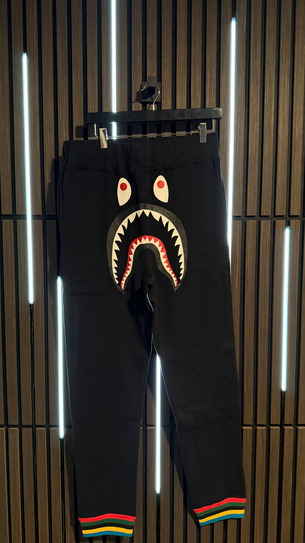 BAPE Shark Sweatpants Black/Multi