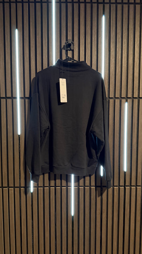 Alo Yoga Accolade 1/4 Zip Pullover Black