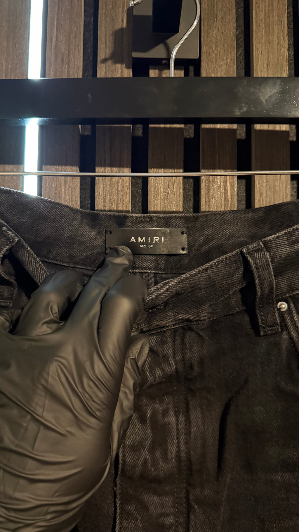 Amiri Arts District Straight Jeans "Faded Black"