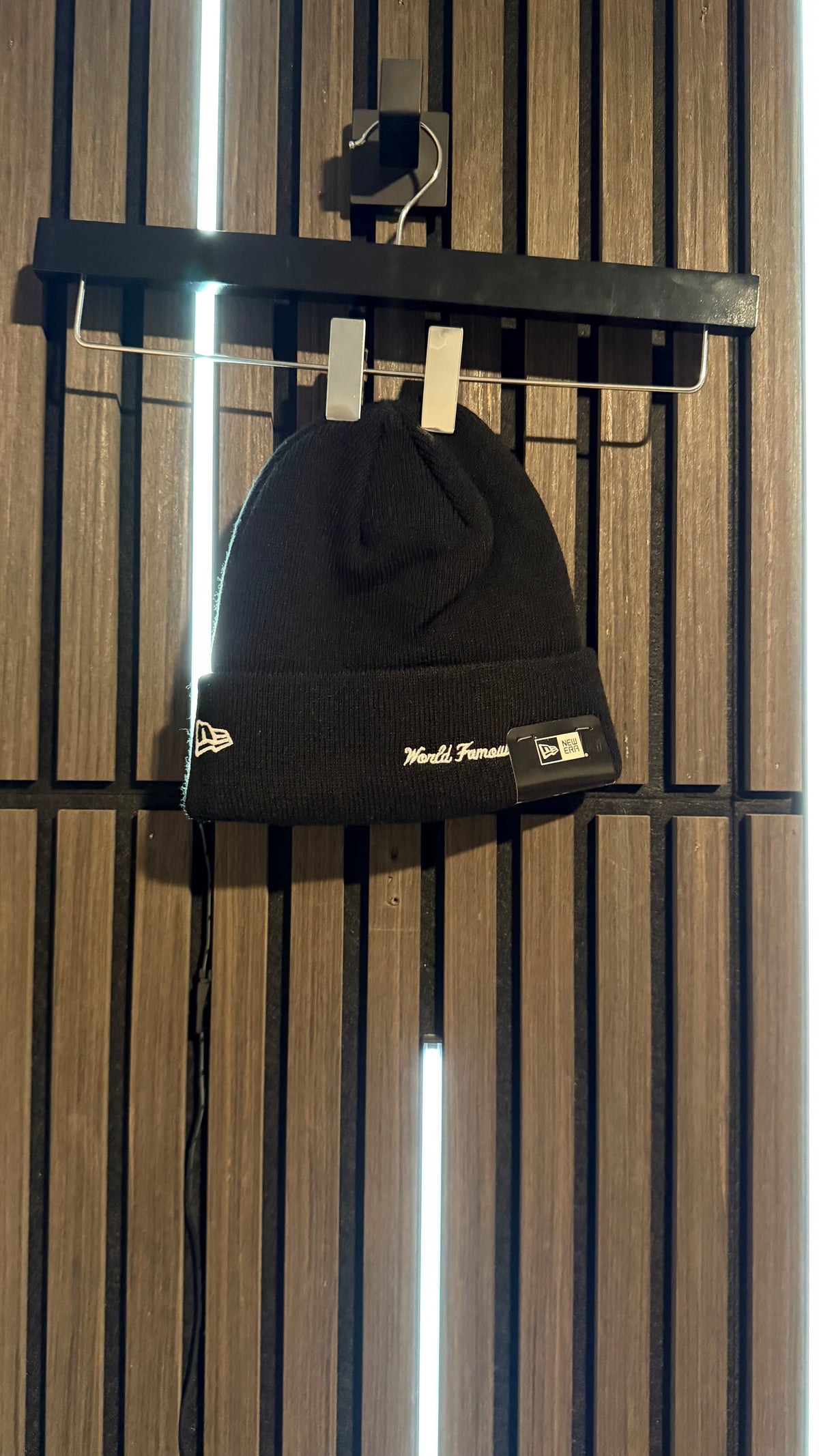 Supreme x New Era Box Logo Beanie Black