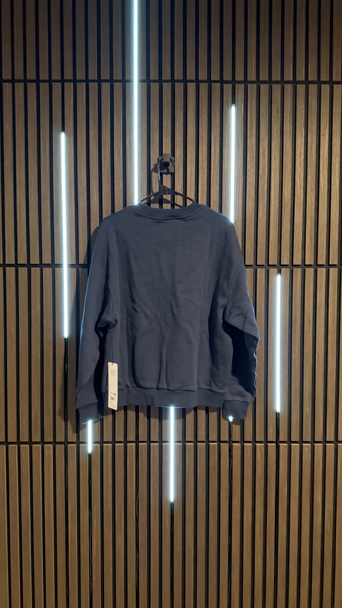 Alo Yoga Accolade Crew Neck Pullover Navy