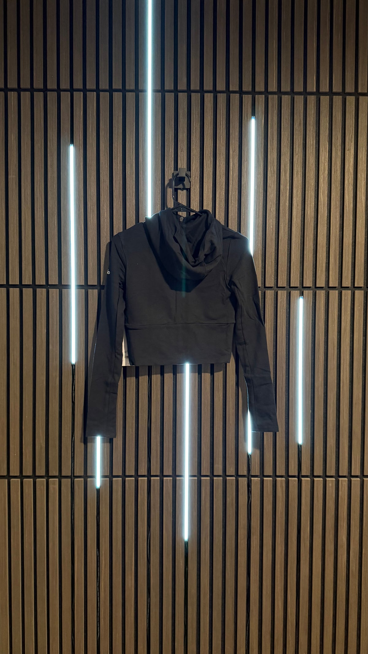 Alo Yoga Sway Full Zip Hoodie Black
